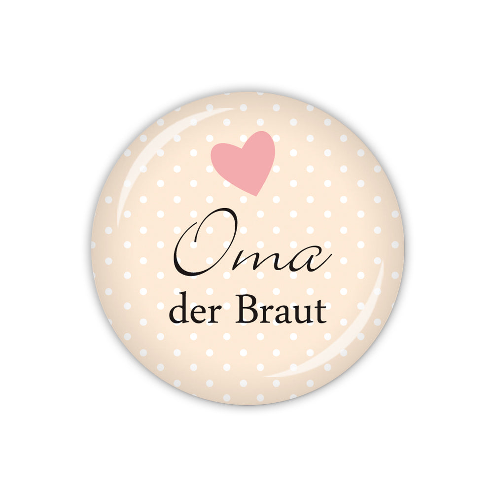 Button I DO Oma der Braut
