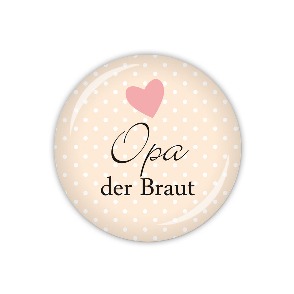 Button I DO Opa der Braut