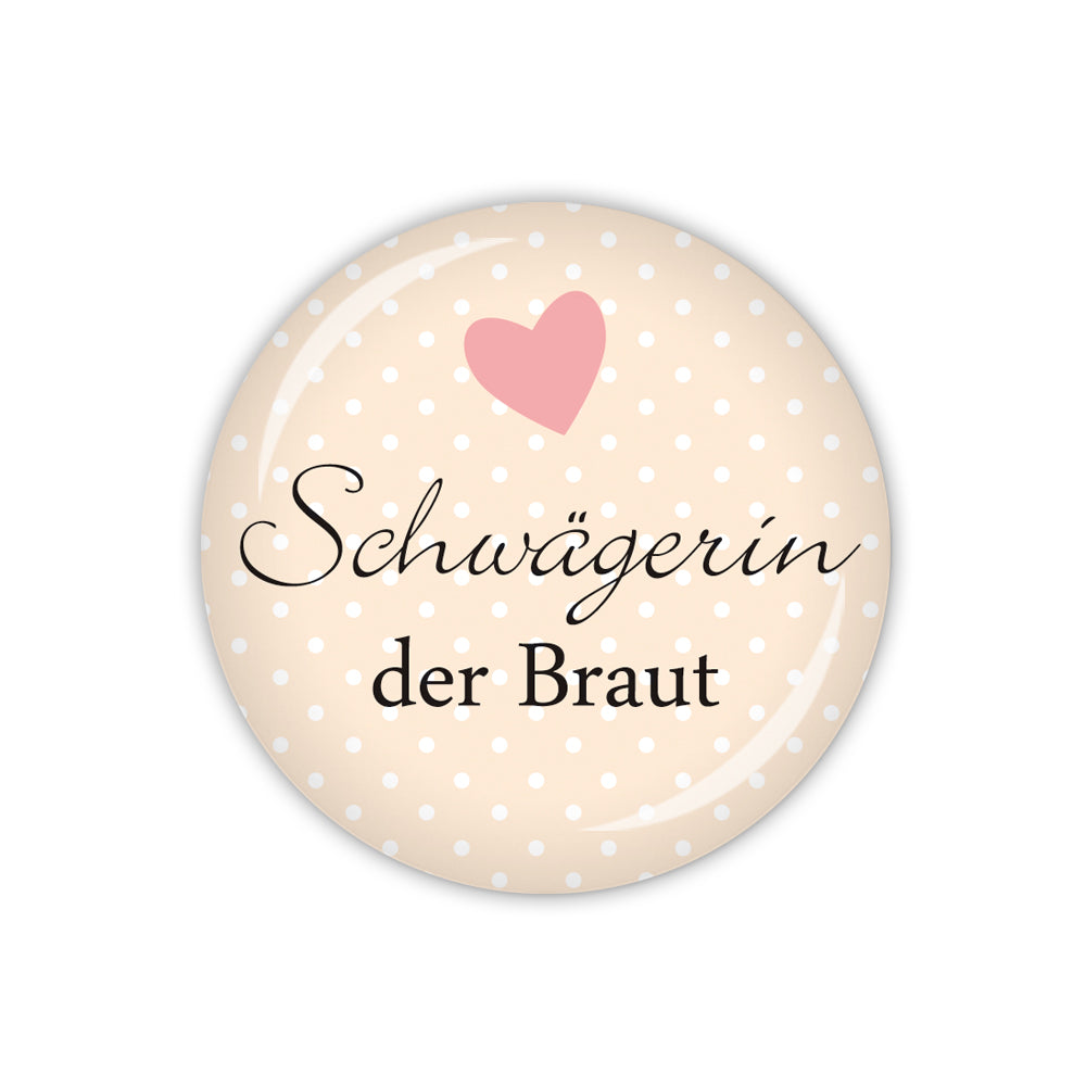 Button I DO Schwägerin der Braut