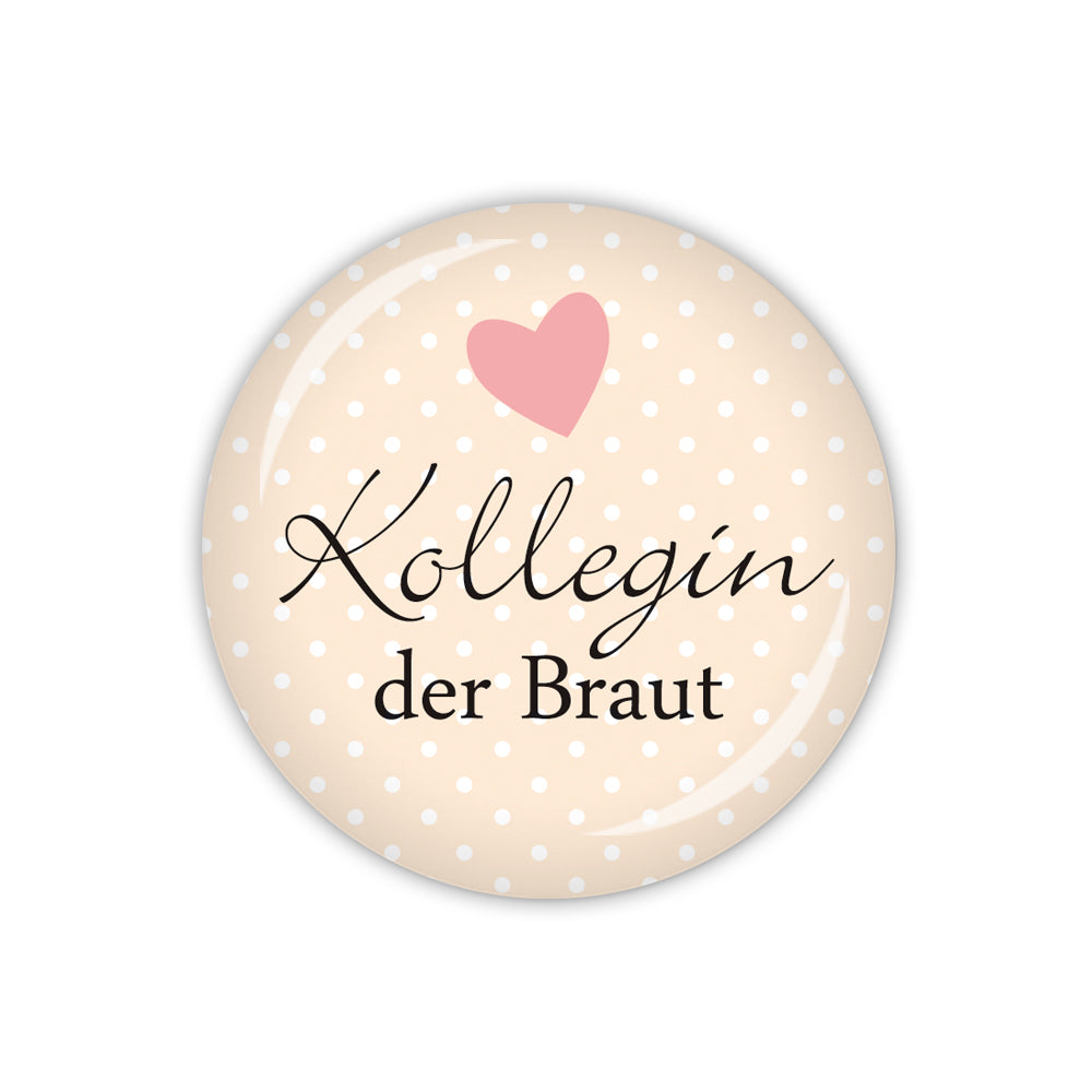 Button I DO Kollegin der Braut