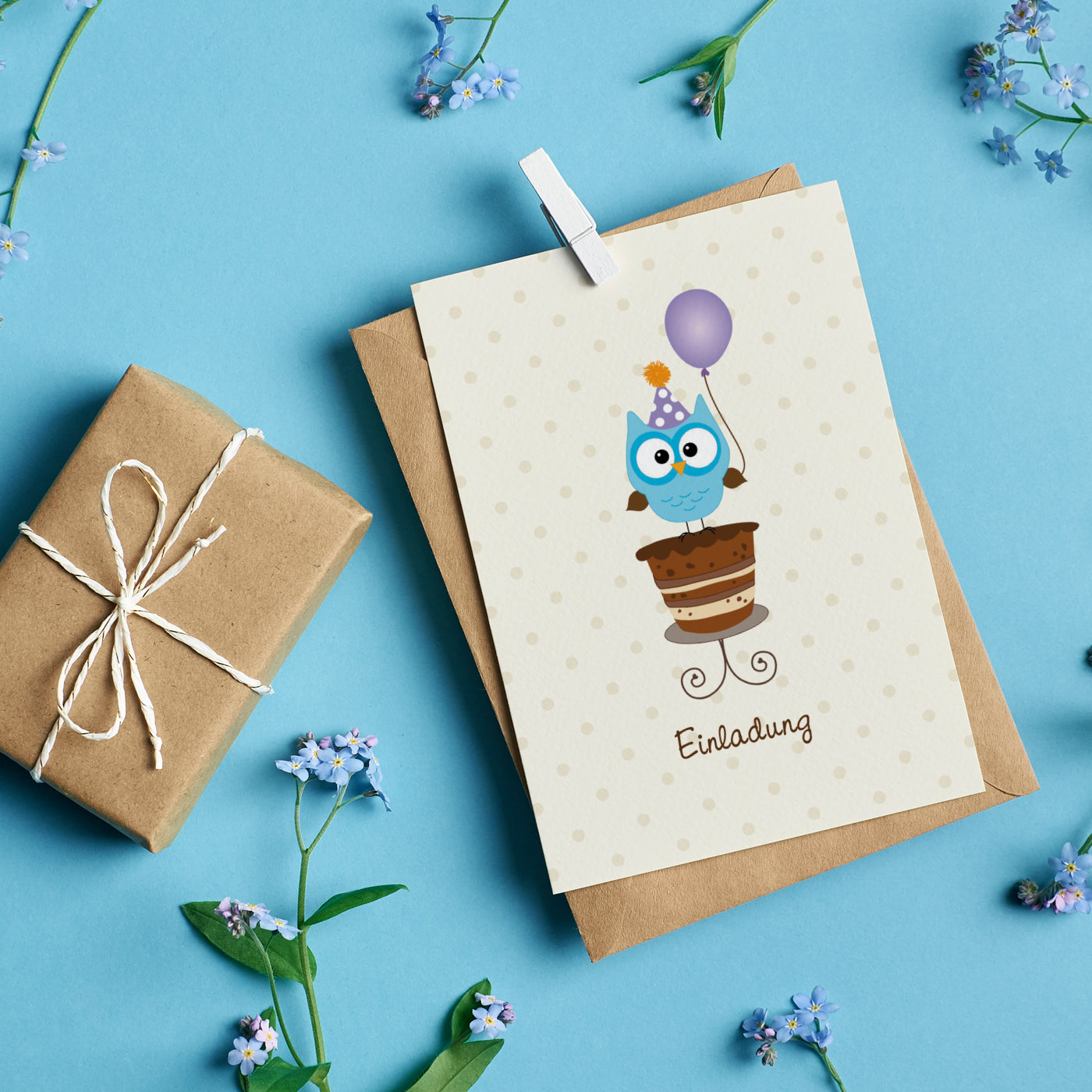 Einladungskarte OWL PARTY