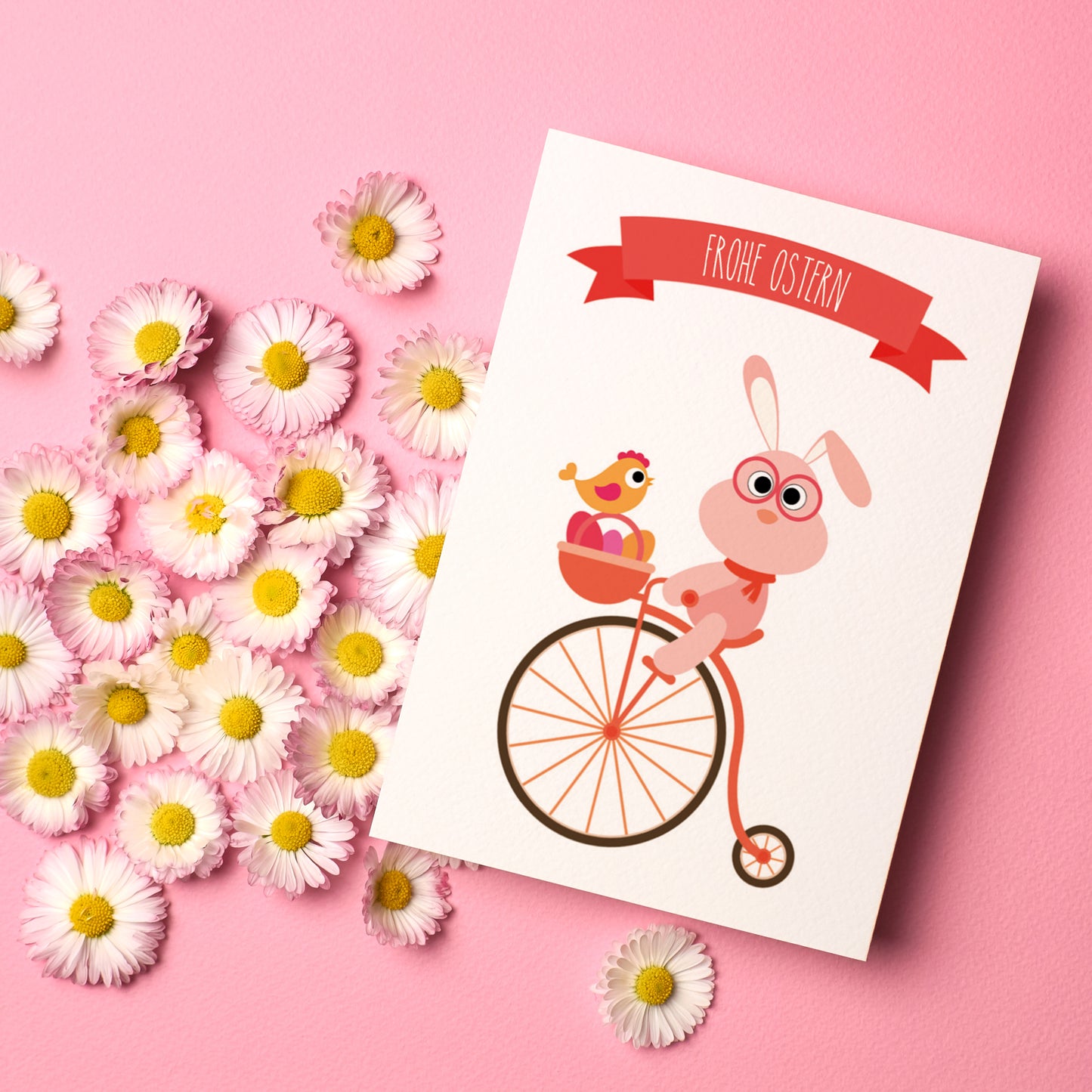 10 Minikarten OSTERGRUSS Frohe Ostern