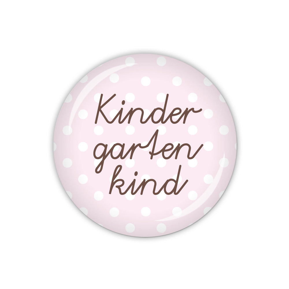 Button PÜNKTCHEN Kindergartenkind