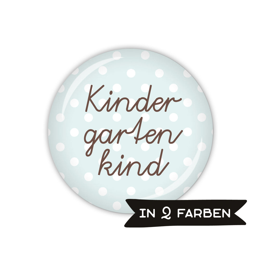 Button PÜNKTCHEN Kindergartenkind