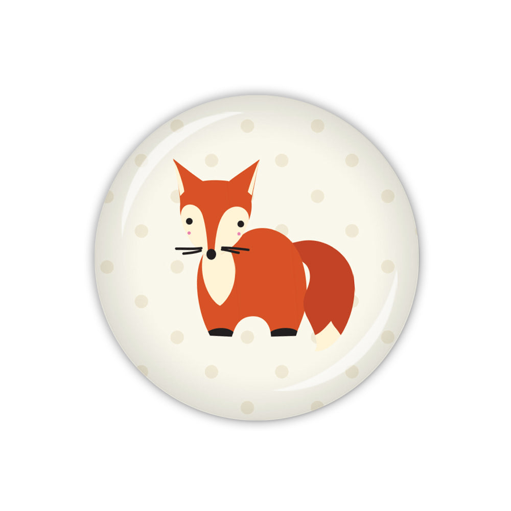 Button FOXY DOTS