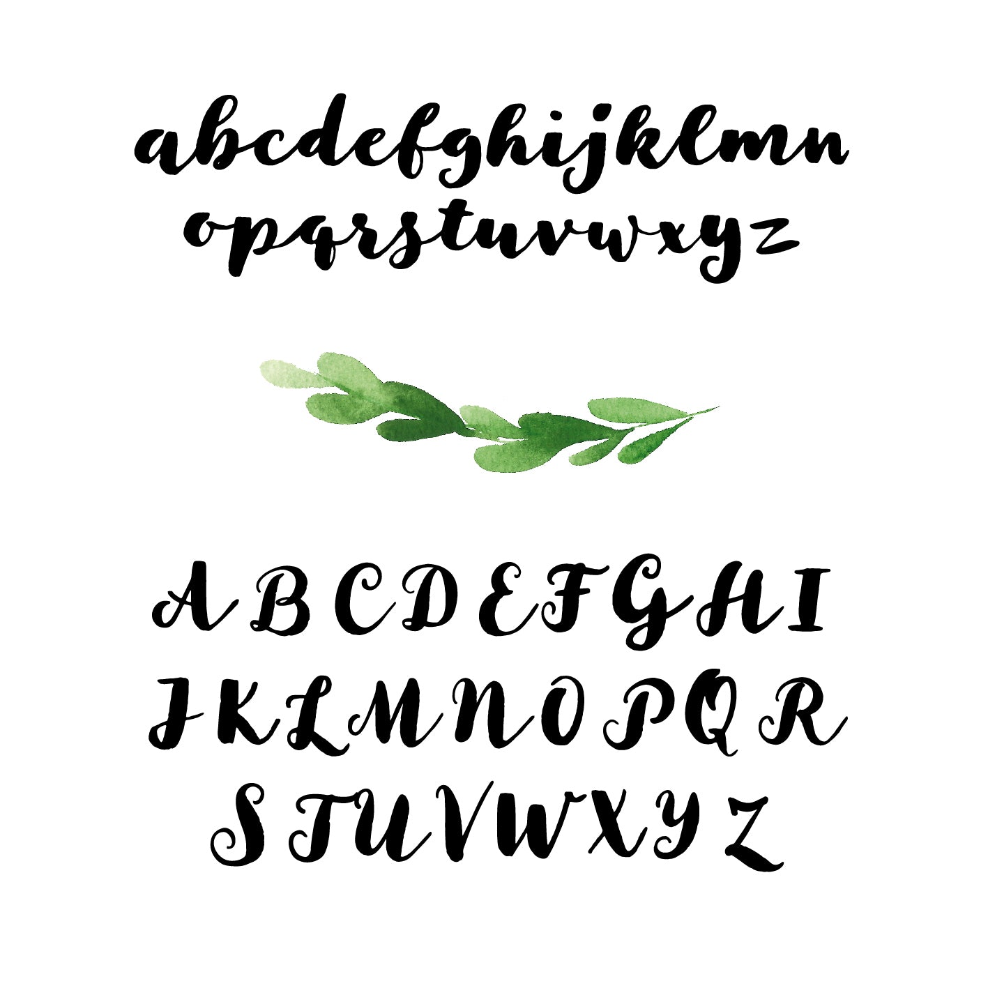 Button GREENERY mit Wunschtext