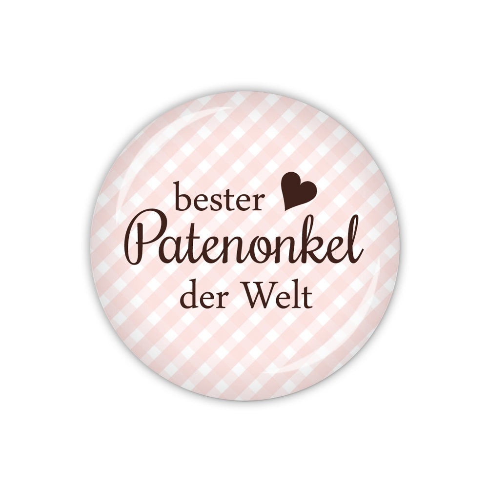 Button VICHY bester Patenonkel der Welt