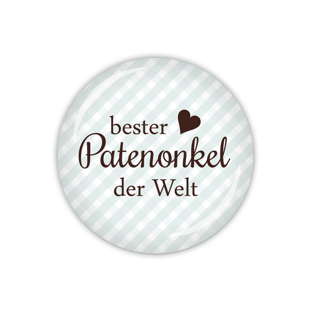 Button VICHY bester Patenonkel der Welt