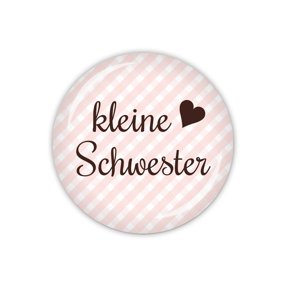 Button VICHY kleine Schwester
