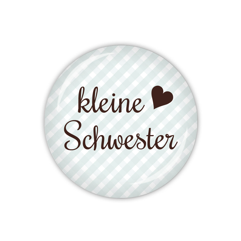Button VICHY kleine Schwester