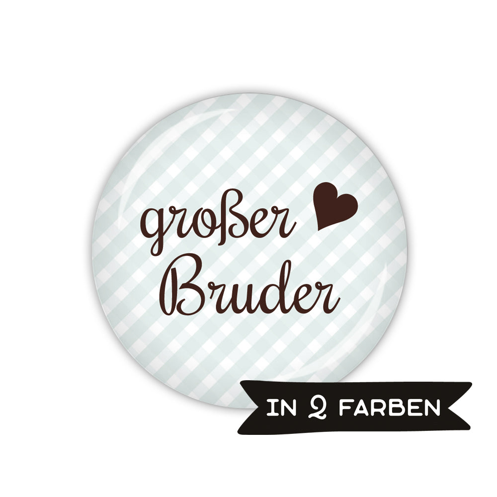 Button VICHY großer Bruder