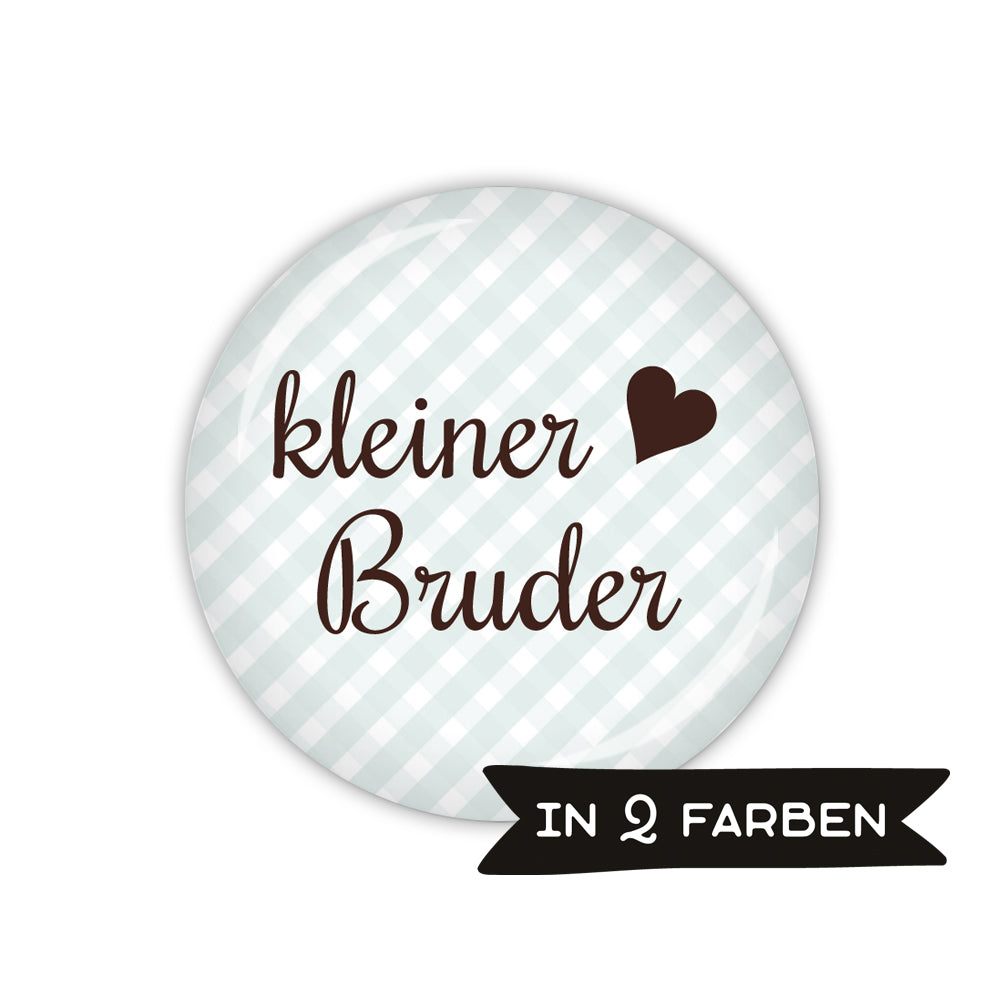 Button VICHY kleiner Bruder