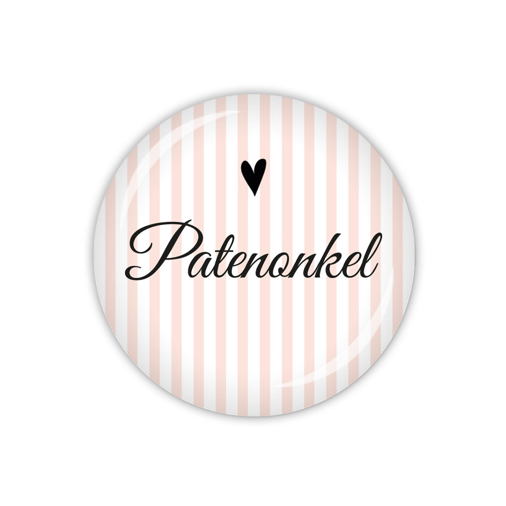 Button STRIPES Patenonkel