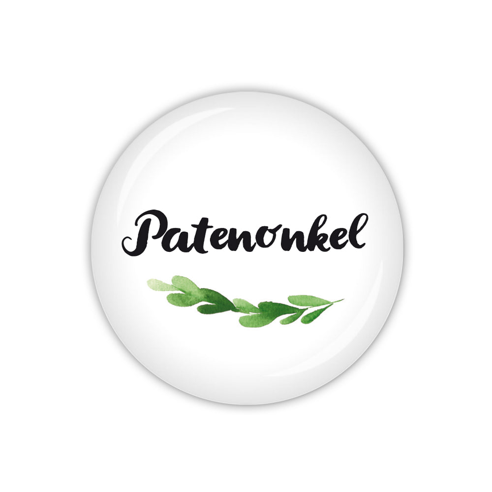 Button GREENERY Patenonkel