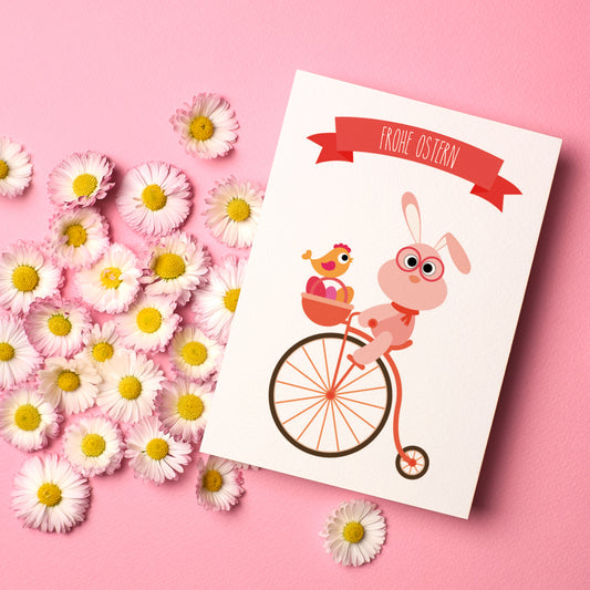 10 Minikarten OSTERGRUSS Frohe Ostern