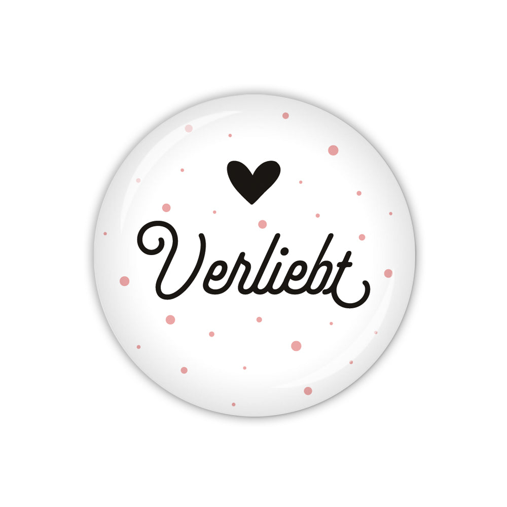 Button VALENTINE Verliebt