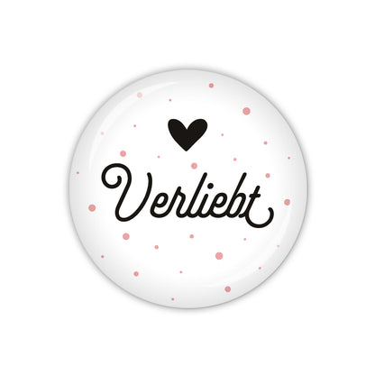 Button VALENTINE Verliebt