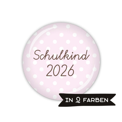 Button PÜNKTCHEN Schulkind 2026