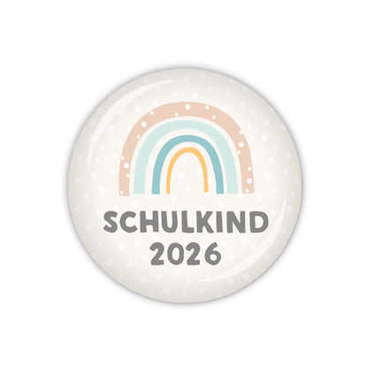 Button RAINBOW Schulkind 2026